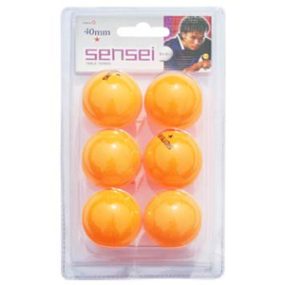 Pelotas de ping pong sensei 6 un