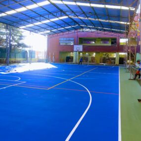 Reparación Y Pintado De Cancha   Deportiva